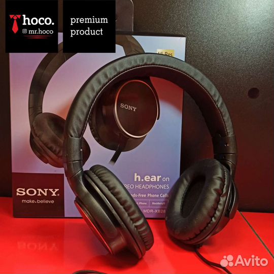 Наушники Sony с микрофоном (+ опт)