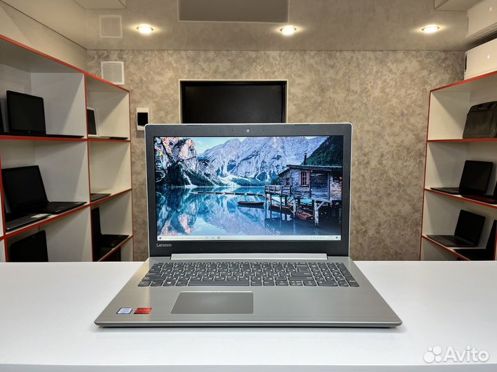 Свежий ноутбук lenovo: 12гб/i5-7200u/2 карты