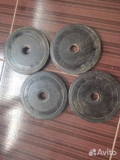 Гантели разборные