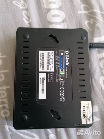 Wifi роутер d-link dir 320 nru