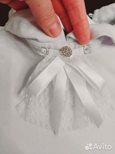 Блузка школьная нарядная