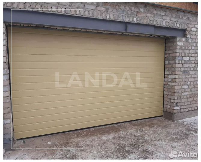 Гаражные секционные ворота