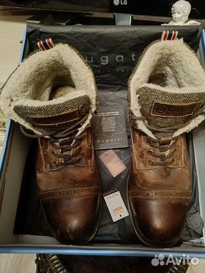 Мужские ботинки bugatti