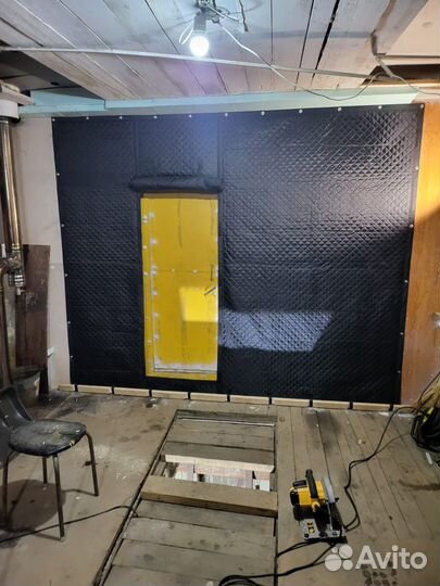 Штора в гараж