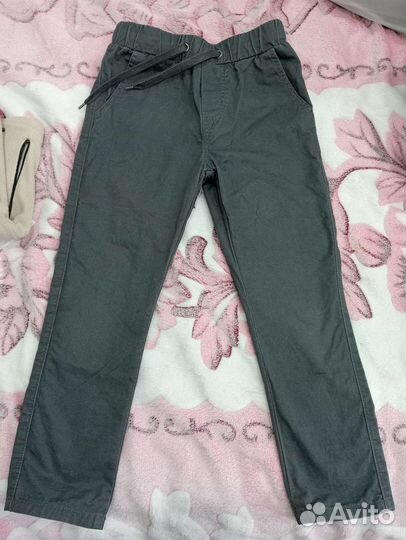 Серые брюки для мальчика