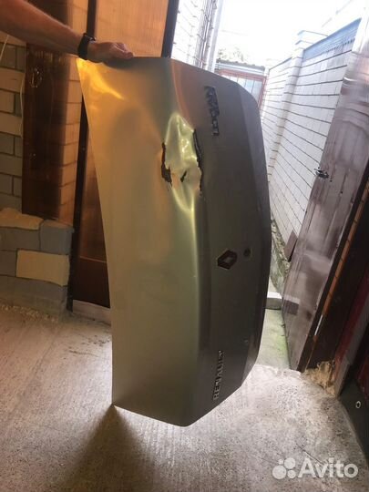 Крышка багажника renault logan 1