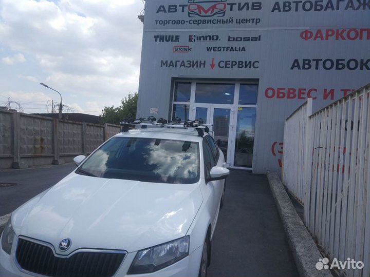 Багажник велокрепление на крышу Peugeot 406 Restyl