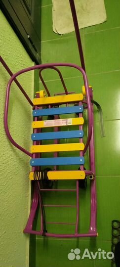 Детские зимние санки