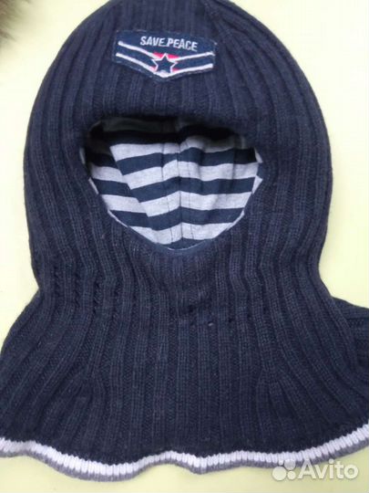 Шапка шлем для мальчика chobi