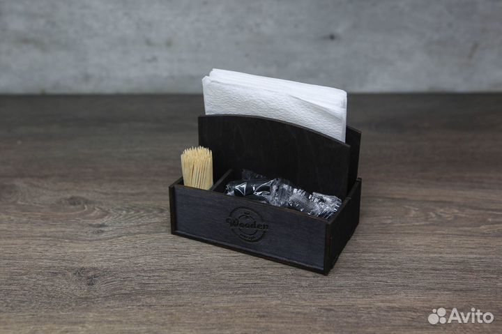 Салфетницы для кальянной в кафе под мундштуки