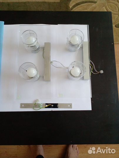 Светильник потолочный и бра настенные