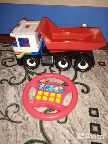 Машинка детская, и руль