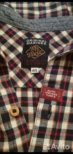 Детские рубашки на мальчика 4-5 лет. 4 штуки