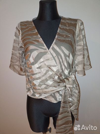 Прозрачная и кофта F&F 48 р