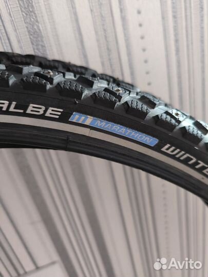 Велопокрышки 26x1.75 Schwalbe Marathon Winter Plus