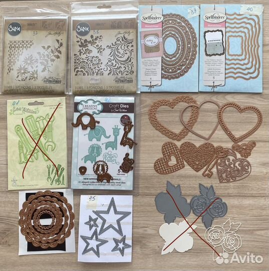 Ножи для вырубки, для скрапбукинга