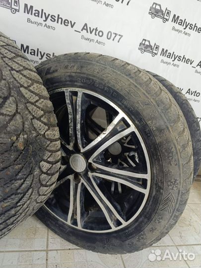 Литые диски r16 4:100 +резина