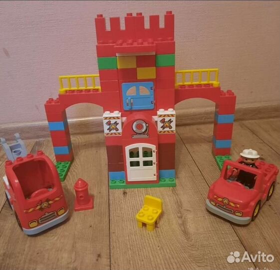 Lego duplo пожарная станция 10593