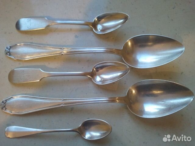 Серебяные изделия с клеймом 84 пробы