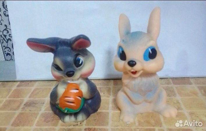 Резиновые игрушки СССР