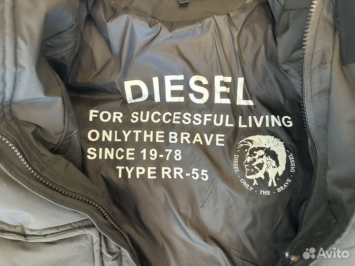 Diesel мужская парка 52-54