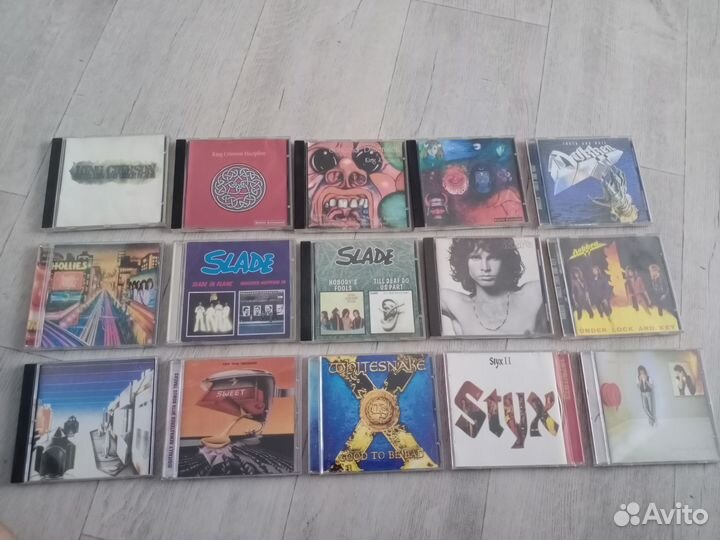 Cd диски с рок музыкой