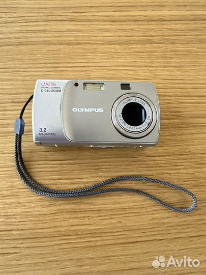 Компактный фотоаппарат olympus c-310 на запчасти