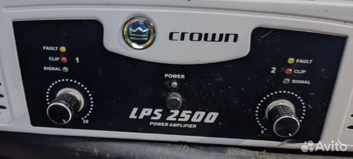 Crown lps 2500
