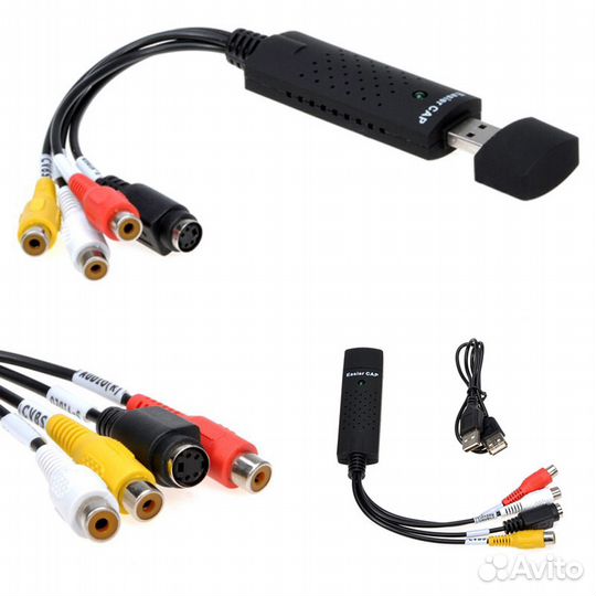 Плата видеозахвата EasyCap видеорегистратор