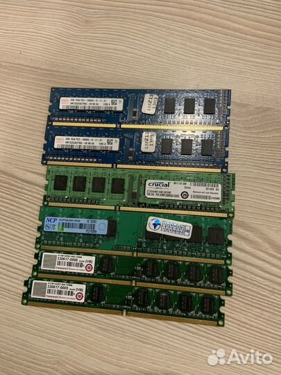 Оперативная память DDR2 и DDR3