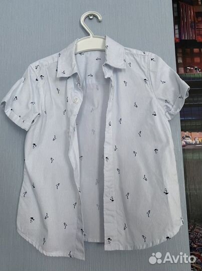 Рубашки на мальчика 92-98