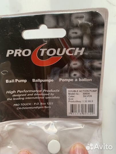 Насос для мяча Pro Touch