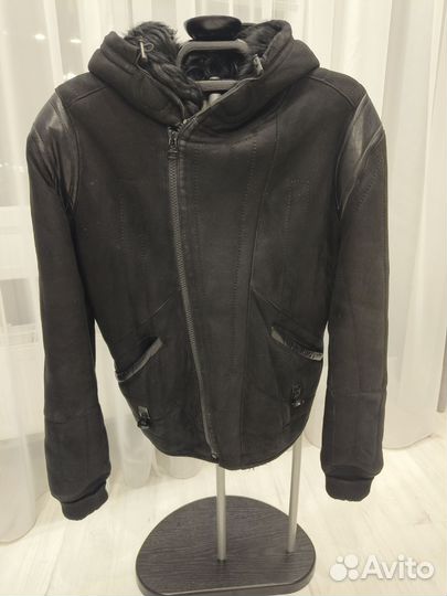 Дубленка натуральная мужская 48 50 размер