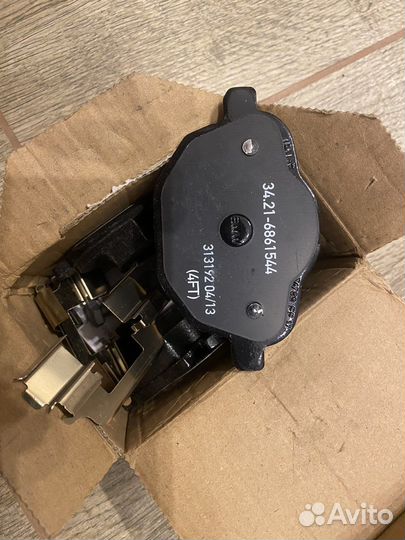 Колодки тормозные задние BMW G30 G31 оригинал