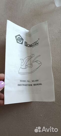 Дорожный утюг Domotec