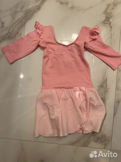 Купальник гимнастический розовый