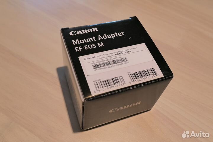 Оригинальный Canon EF-EOS M Mount Adapter