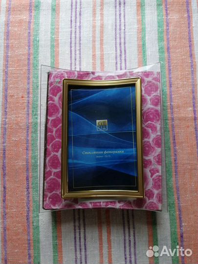 Новая стеклянная вертикальная изогнутая фоторамка