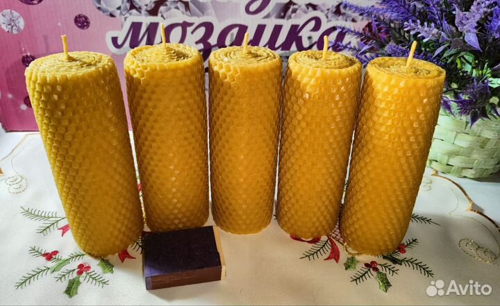 Набор толстых свечей 4,5х13