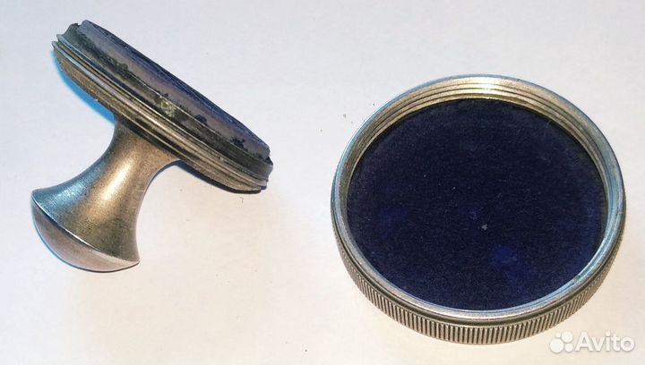 Старый футляр личная почтовая печать