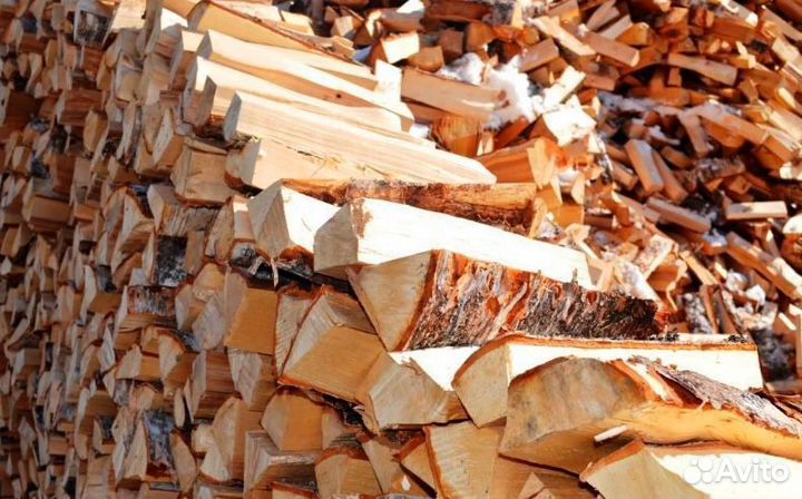 Дрова березовые колотые 35 см