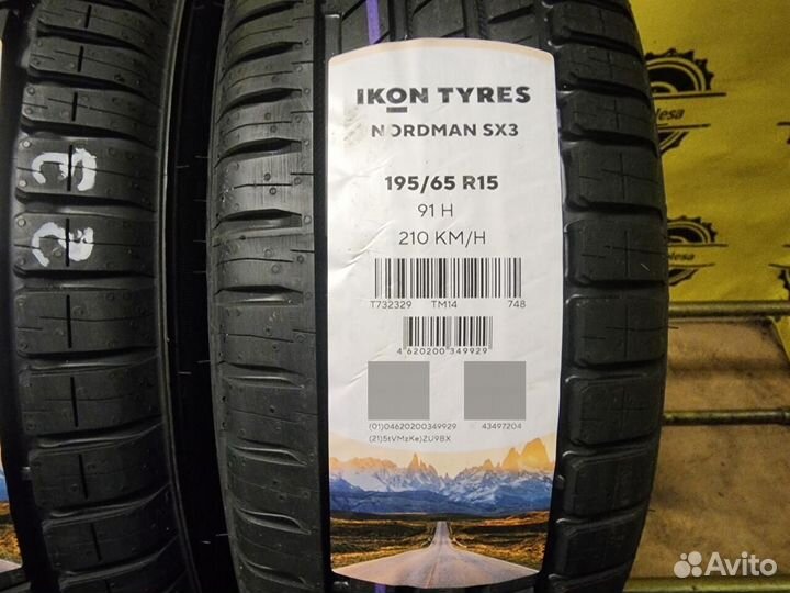 Ikon Tyres Nordman SX3 195/65 R15 91H