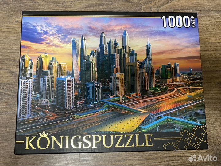 Пазлы 1000 деталей puzzle