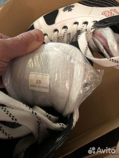 Коньки хоккейные Firemark (р.35 и 44) новые