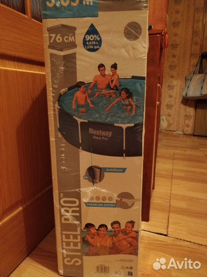 Каркасный бассейн новый