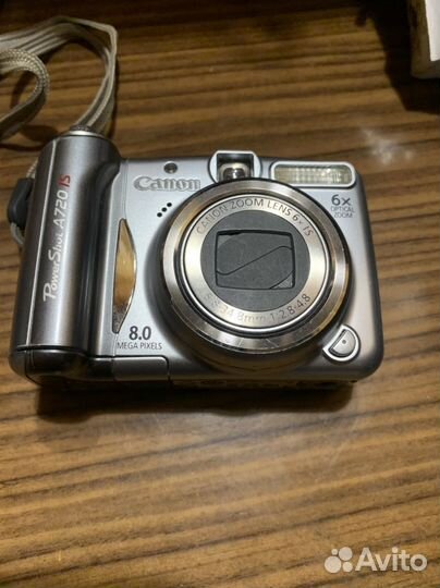 Фотоаппарат Canon PowerShot A720IS