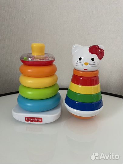 Пирамидка fisher price и Пирамидка-неваляшка