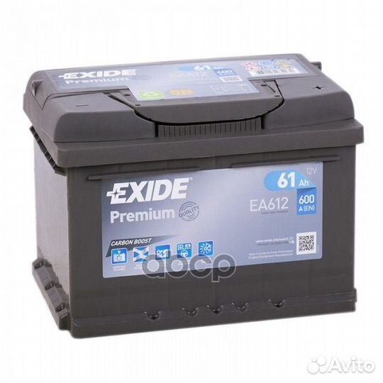 Аккумуляторная батарея EA612 exide