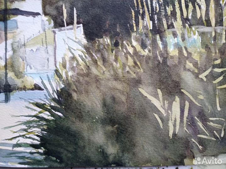 Акварельная картина 