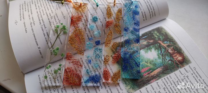 Закладки для книг ручной работы